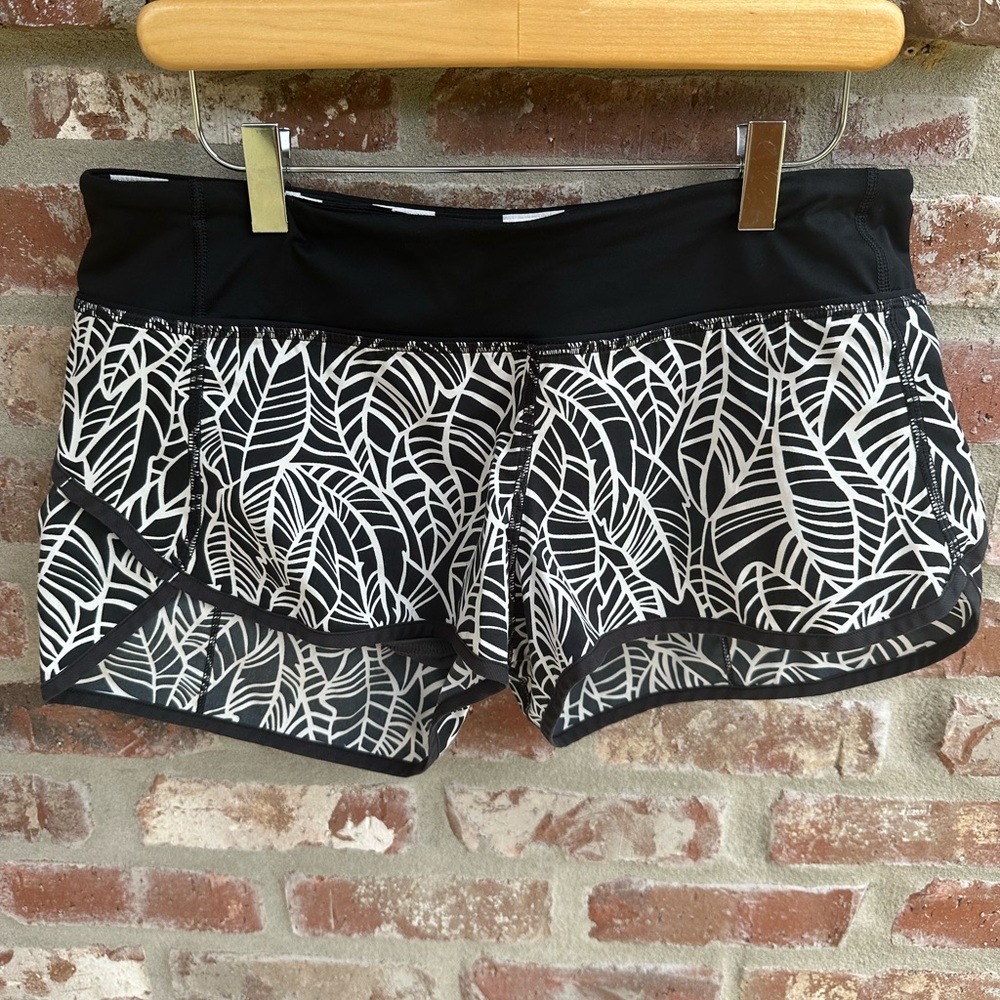 Lululemon speed shorts size 8. EUC